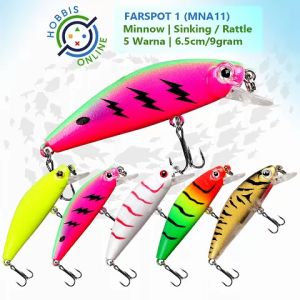 Minnow Lure Umpan Pancing Casting 6.5cm 9g FarSpot 1 (MNA11)