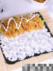 Bamboo Rolling for Sushi Rice Roller Mat DIY Bento Maker Tools Cooking 24cmX24cm