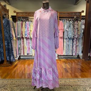 Binta Dress Ceruti Payet by Dian Pelangi LIMITED EDITION Busana Muslim Maxi Gamis Abaya Gaun Pesta Pernikahan Kondangan Lebaran Wanita Cantik Anggun Modis Modern Simple Elegan Mewah Casual Formal Model Terbaru Motif Batik Kekinian