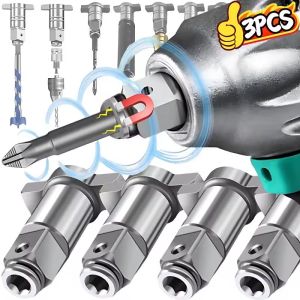 3PCS Multifunctional Conversion Head Adapter Electric Brushless Impact Wrench Adapter T-Shaped Power Tools Accessories Conversion Kit Automotive Tool