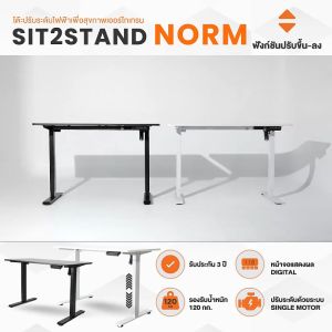 Ergotrend โต๊ะไฟฟ้า ยืน-นั่งทำงาน รุ่น Sit 2 Stand Norm