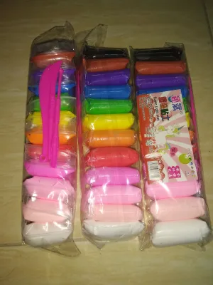 Slem bantal (clay potong) isi 12 pcs