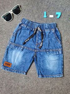 Baran//Celana Pendek Jeans Anak 1-8 Tahun//Celana Jeans Anak Full Katun