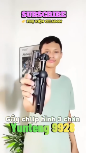Gậy Tripod 3 Chân Bluetooth Yunteng YT-9928 Chính Hãng