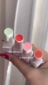 [LOCAL SHIPPING] DAZZLE ME Fruit Justice Lip Balm Color Changing and Moisturizing 3.5g