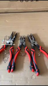 YUKIDO X TEKIRO Linesman Multifungsi Pliers 9 inch Chrome vanadium