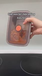 Hộp Đựng Đồ Ăn Bằng Inox 1500ml Có Nắp Đậy Kín Chắc Chắn Hộp Bảo Quản Thực Phẩm Chịu Nhiệt Ngăn Mùi Chống Tràn TIDO TI DO