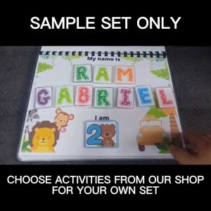 Busy Book Activities Learning Materials and Therapy Tool thinkingtots.shop