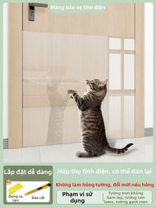 O Margo | Bao Bảo Vệ Chống Cào Mèo Dán Tự Dính Yếu Minh Bạch PVC