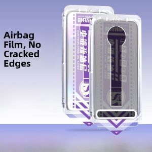Dust-Free Warehouse Airbag Tempered Glass Film for iPhone 15 pro Compatible with Apple 13/14 Frosted Privacy 14 pro 15 pro Max Phone Film 11 New Model XR Explosion-Proof XS