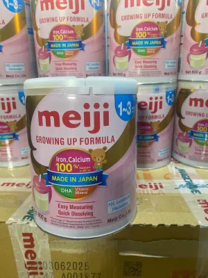 [ Date 2027 ] Sửa Meiji NHẬP KHẨU Lon số 9 (1–3 )-Sửa Bột Công Thức 800g