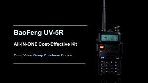 UV-5R UV 5R UV5R Dual Band Two Way Radio ORIGINAL UV5R UHF VHF 128 Channel High Power Range Long 10km Woki Toki