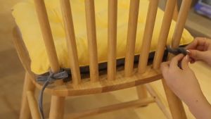 【COD】40x40cm Square Seat Pad Thickened Non-Slip Chair Cushion Multicolour Comfortable Cotton with Tie Home Decor