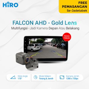 Kamera Mundur Hiro Falcon AHD - Gold Lens