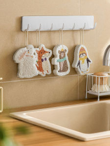 Compressed Natural Pulp Sponge Dish Cleaning Cloth
