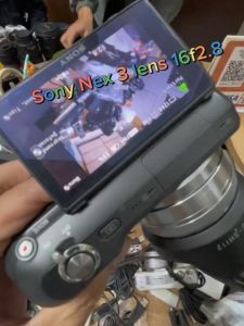 Máy ảnh Sony Nex 3 kèm lens 16f2.8