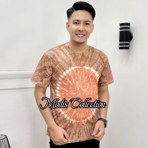 Atasan Kaos Cowok Motif Polos Kombinasi Salur Garis Tie Dye Sembur Bercak Kekinian Baju Distro Keren Model Kasual Santai Bahan Tebal Halus Katun Lengan Pendek Oblong Kombinasi Warna Warni Hitam Cerah Gelap Kerah Leher Bulat U Neck Panjang Baju Sedang