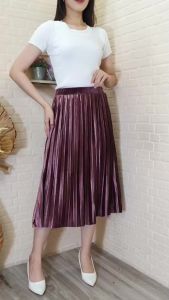Rok Bludru Plisket 7 8 Premium Import