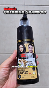 CULTUSIA SHAMPOO 160ML ORIGINAL BLACK & WOOD BROWN COLOR FAST  160ML | PENGHITAM UBAN