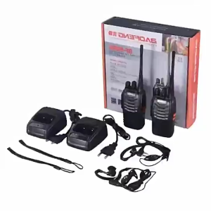 Bộ đàm đôi cầm tay BAOFENG BF888S liên lạc ổn định âm thanh rõ nét pin bền phù hợp công việc và du lịch