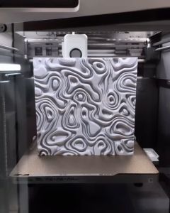 SLYCELAB Abstract Tray 3D Printed Desk Decor Modern Style