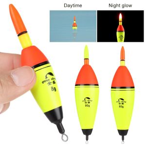 EQUITY พกพาสะดวก อิเล็กทรอนิกส์ ทุ่นลอยน้ำ พลาสติกครับ Bobber ตกปลาลอยคืน โฟม EVA ลูกบอล boia