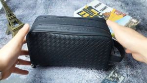 [Da thật] Clutch cầm tay nam Túi golf nam da bò thật CL151 (Đen) - 100% da thật Bảo hành 3 năm