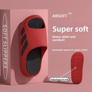 MONLEYTA | Mens Slippers Thick Bottom Slip-On Summer Indoor Home Bath Anti-Slip Deodorant Outdoor Wear EVA Material Sport Style