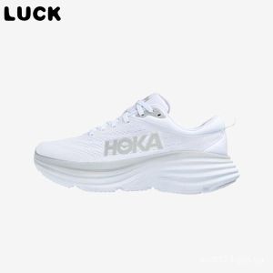 (8723)H hb4h Remai Hoka Bondi 8 mens shoes breathable casual road running shoes Bondi 8 lightweight rebound shock absorption cross country sports shoes womens shoes