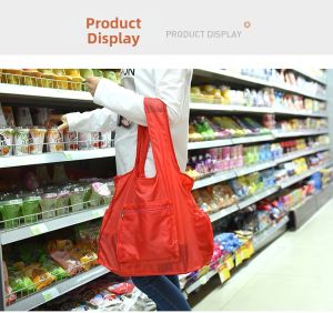 Durable Waterproof Large Capacity Portable Shopping Bag