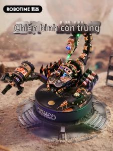 Robotime | Mô Hình DIY Kim Loại Phong Cách Steampunk Độ Khó Cao