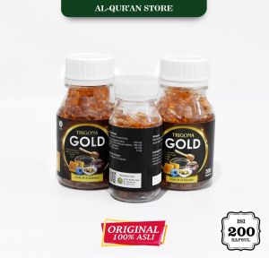 Trigona Gold 200 Kapsul Habbatussauda Asli Original