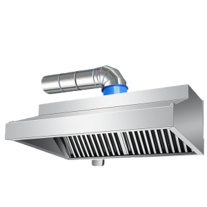 304 Stainless Steel Exhaust Hood Commercial Kitchen Range Hood Set Kicthen Range Hood Equipment