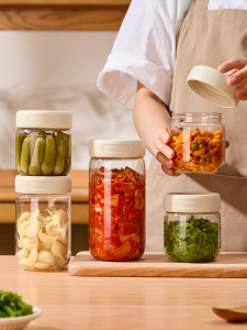 YYIEDERNG | Airtight Glass Jar for Preserving