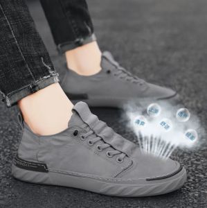 2025 musim sejuk fesyen baru kasut kain bernafon lelaki versi korea Trend kasut kasual kasual serba boleh
