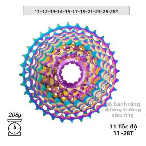 Bộ Líp Xe Đạp Đường Trường Siêu Nhẹ ZTTO 11 Tốc Độ 11-34T 11-28T 11S Freewheel Với Líp 36T Dành Cho Xe Đạp Gravel