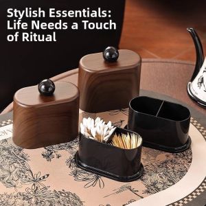 AYIJIE | Vintage Style Living Room Toothpick Holder Box