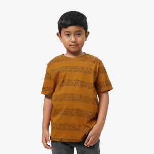 KAOS ANAK ANAK FRIDAY KILLER | ABSTRIPES BROWN KIDZ