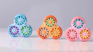 GOGO-พร้อมส่ง🚚 ของเล่นเพื่อการศึกษา ของเล่นเด็ก ฟิดเจดสปินเนอร์ ฝึกพัฒนาการสมอง เมจิกคิวบ์ ของเล่นสำหรับเด็ก ลูกบาศก์รูบิค