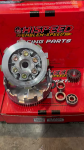 ชุดครัชโซนิคใส่รถ110I 125ILED ครัชเท้า ไม่ต้องแปลง(เครื่่องบร็อคใหม่)