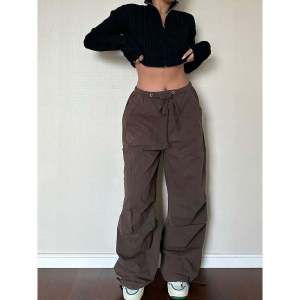 Retro Streetwear Casual Pleated Wide Leg Pants Women Spring Summer Straight Loose Workwear Trousers High Waist Long Pants