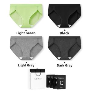 CarbinKoneer | CarbinKoneer Ladies Sports Underwear Pure Cotton Modal Breathable Antibacterial Mid-Waist Triangle Panties For Young Women