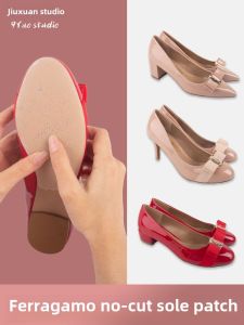 Transparent Self-Adhesive Leather Sole Protection Stickers Anti-Wear Anti-Slip Shoe Bottom Pads for Shoes Accessories