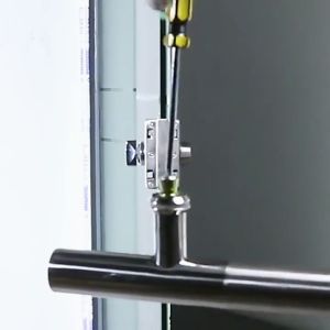 60/80cm Handle Pintu Rumah Baut Tembus Stainless Gagang Pintu Handle Pintu Kaca