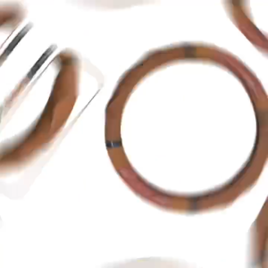 OCAS UNIVERSAL STEERING WHEEL COVER GLOSSYBROWN+LEATHER (MEDIUM)