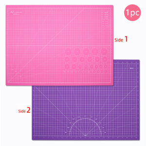 A2 Self-Healing Cutting Mat 23.6x17.7 Inch Multipurpose Craft Mat for DIY/Office/School/Quilting Non-Slip Gridded Work Surface