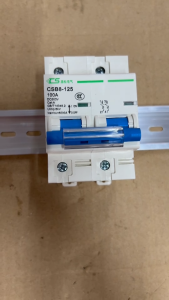 เบรคเกอร์ DC 2P 500v 100A และ 125A ใช้กับแบตเตอรี่หรือโซล่าเซลล์ สำหรับเซลล์ DC 500v 100A และ 125A