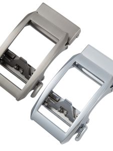 New 2024 Mens Casual Alloy Buckle Automatic Belt Buckle 3.5cm Pants Buckle Versatile Fashionable Leather Strap Buckle