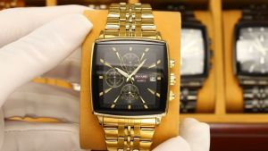 Jam Tangan Pria Analog Chronograph Tali Stainless SKMEI 2434