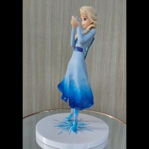 Action Figure FROZEN : ELSA & ANNA - Miniatur Pajangan Topper Kue Mainan Olaf Princess Putri Queen